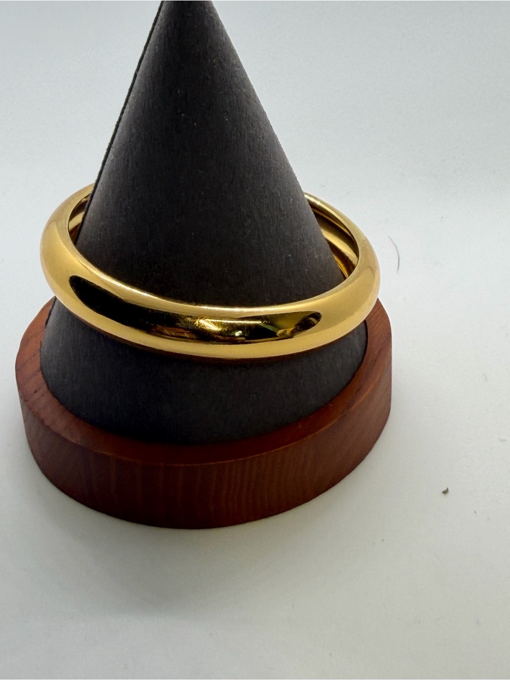 Monet Gold-Tone Smooth Dome Bangle Bracelet
